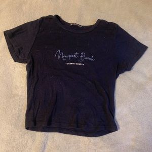Brandy Melville baby tee